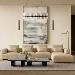 Wilma Glass Chandelier 60cm