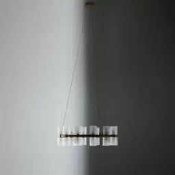 Wilma Glass Chandelier 60cm