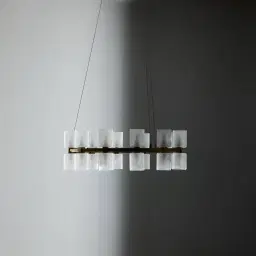 Wilma Glass Chandelier 60cm