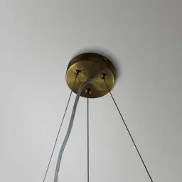 Wilma Glass Chandelier 96cm