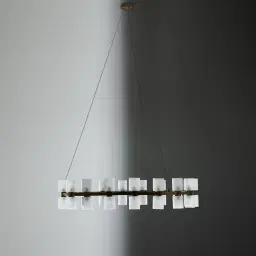 Wilma Glass Chandelier 96cm