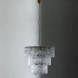 Merlin Glass Chandelier 3 Tier