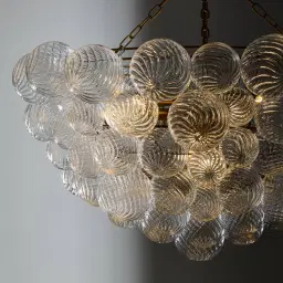 Terry Glass Chandelier