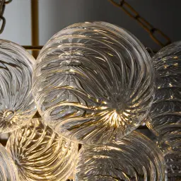 Terry Glass Chandelier