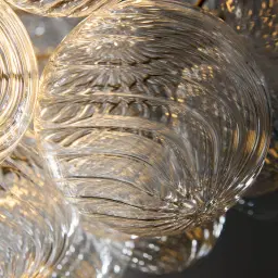 Terry Glass Chandelier