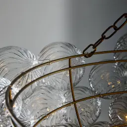 Terry Glass Chandelier