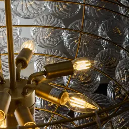 Terry Glass Chandelier
