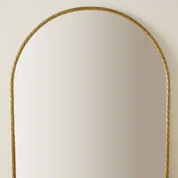 Millaray III Antique Gold Arch Mirror 180 cm