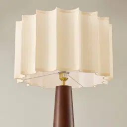 Margo Deep Brown Wooden Floor Lamp