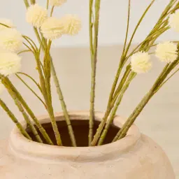 Cream Onion Fruit Stem - Set of 10