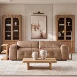 Gemini Light Oak Veneer Coffee Table