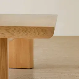 Salvador Light Oak Veneer Dining Table 270x120cm