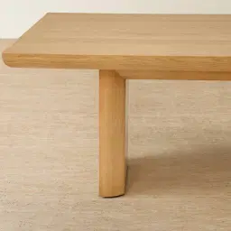 Salvador Light Oak Veneer Dining Table 270x120cm