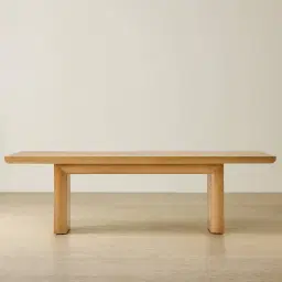 Salvador Light Oak Veneer Dining Table 270x120cm