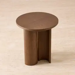 Napa II Caramel Oak Side Table