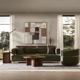 Napa II Caramel Oak Side Table