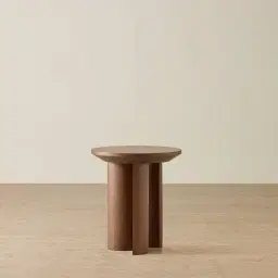 Napa II Caramel Oak Side Table