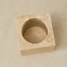 Peta Beige Travertine Box 12cm
