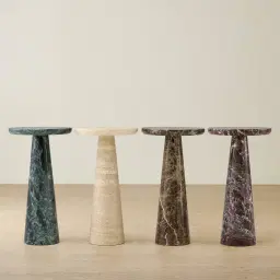 Hora Dark Green Side Table