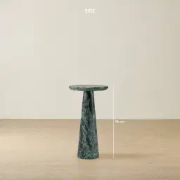 Hora Dark Green Side Table