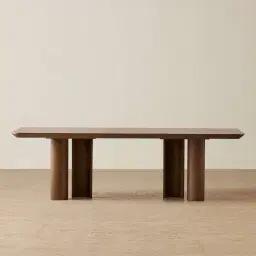 Napa II Caramel Oak Dining Table - 270x120cm