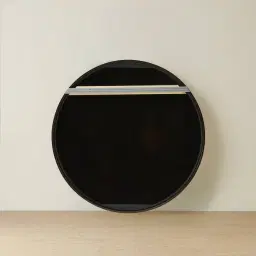 Kade Brushed Bronze Round Aluminium Mirror 90cm