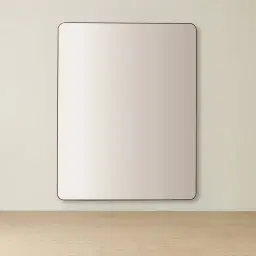 Kade Brushed Bronze Rectangle Aluminium Mirror 140x110cm