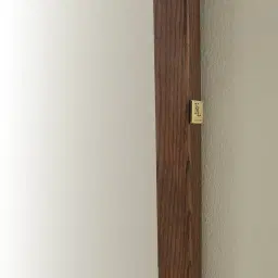 Oren Dark Ash Rectangle Wooden Mirror 180x50cm