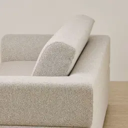 Riviera Slate Grey Fabric 3 Seater Sofa Bed