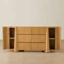 Verdara Light Oak Veneer Dresser
