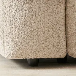 Montego Mid Beige Woven Fabric 5 Pieces Modular Dual Electric Recliner