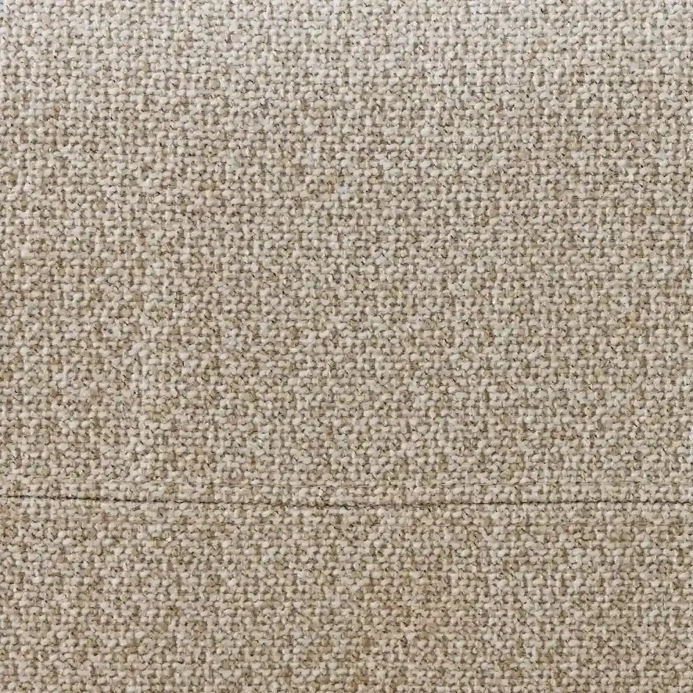 Willow Ivory Beige Woven Fabric Modular Corner Sofa