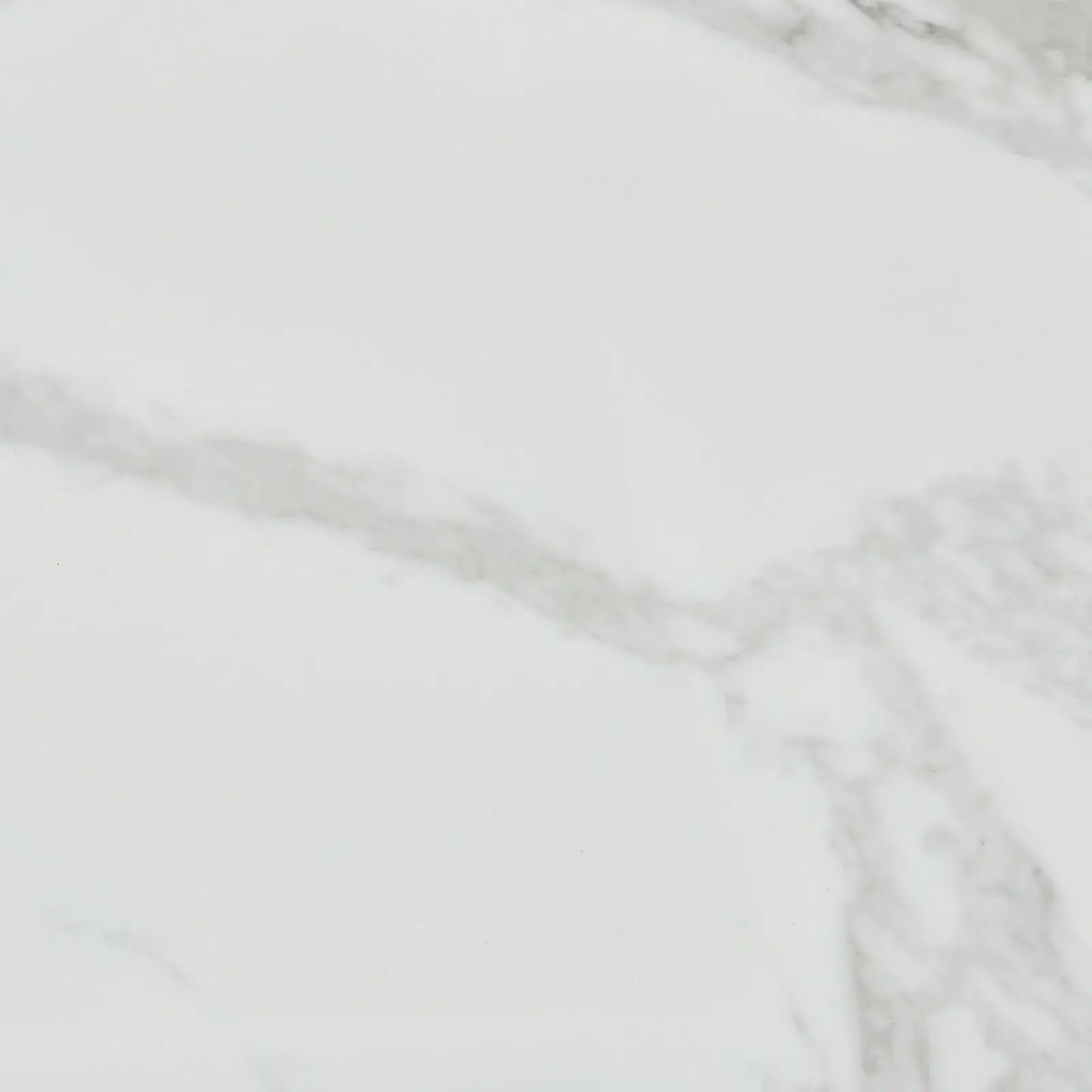 Grayson Statuario White Sintered Stone Entertainment Unit - Brushed Bronze Legs