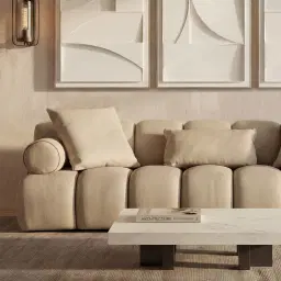 Grayson Matte Black 26cm Low Coffee Table with Statuario White Sintered Stone Top