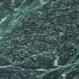 Grayson Matte Black 33cm High Coffee Table with Emerald Green Sintered Stone Top