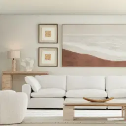 Elora II Arctic White Modular Sofa