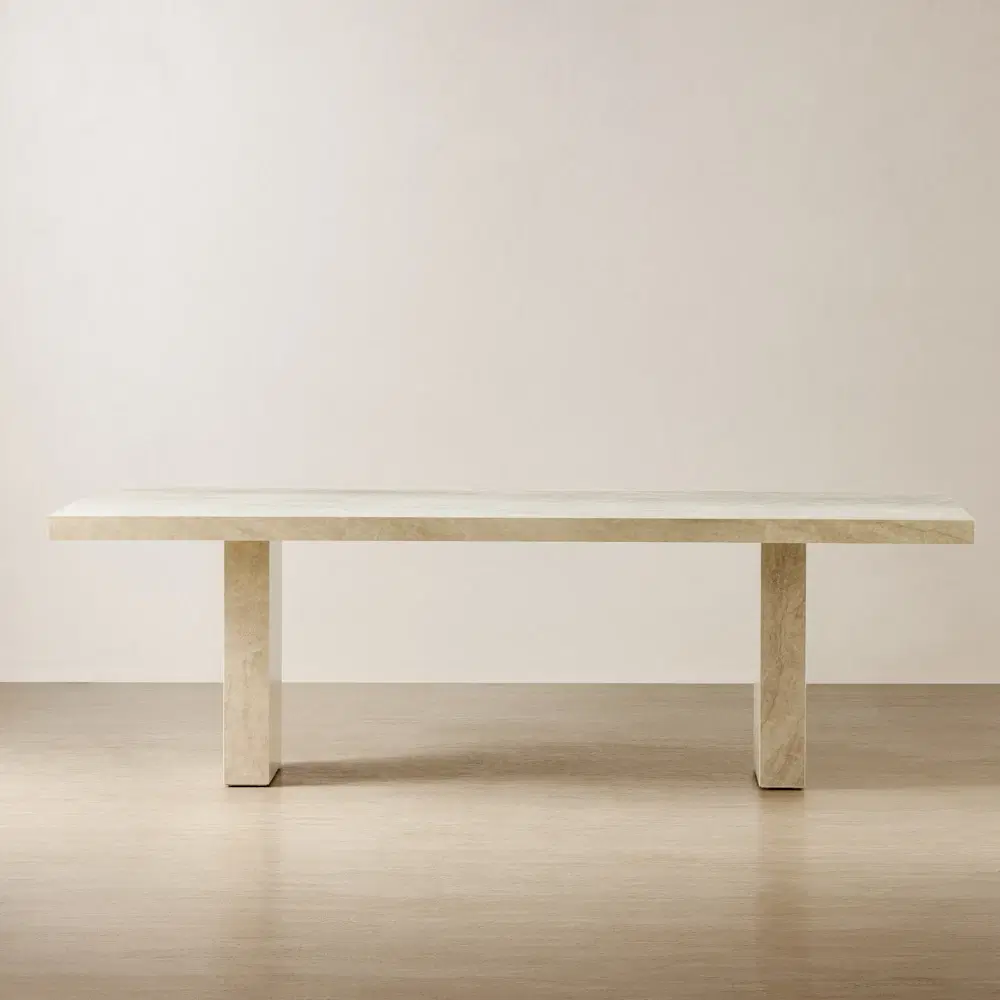 Port Lucienne Taj Mahal Sintered Stone Dining Table 240x118cm