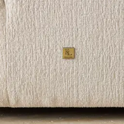 Calma Fusion Grey Fabric 4 Pieces Modular Corner Sofa with Right Arm and Left Cuddler