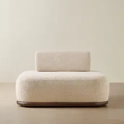 Bellagio Mid Beige Woven Fabric Single Seat Module