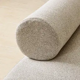 Pebbla Slate Grey Fabric Modular Corner Sofa with Left Arm Wide and Right Terminal