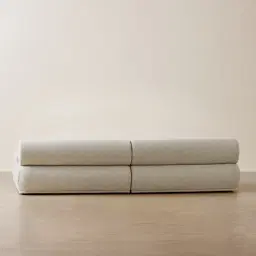 Pebbla Slate Grey Fabric 2 Wide Pieces Modular Sofa