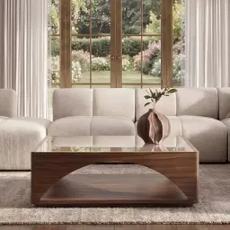 Quincy Stone Cream Woven Fabric 6 Pieces Modular Corner Sofa with Right Arm and Left Cuddler