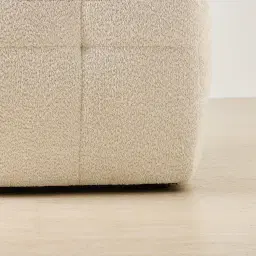Amity Stone Cream Woven Fabric 2 Pieces Modular Sofa with Right Arm and Left Chaise