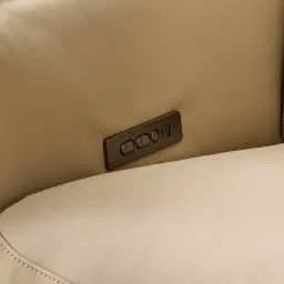 Linton Desert Brown Leather 3 Pieces Modular Dual Electric Recliner