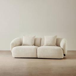 Willow Stone Cream 2 Pieces Modular Sofa