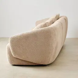 Willow Antelope Woven Fabric 3 Pieces Modular Sofa