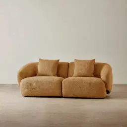Willow Vintage Mustard 2 Pieces Modular Sofa