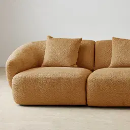 Willow Vintage Mustard 3 Pieces Modular Sofa