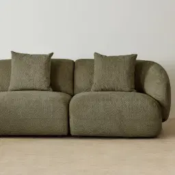 Willow Winter Moss 2 Pieces Modular Sofa