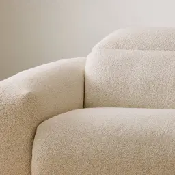 Mathias Pearl Beige Fabric 5 Pieces Modular Corner Dual Electric Recliner